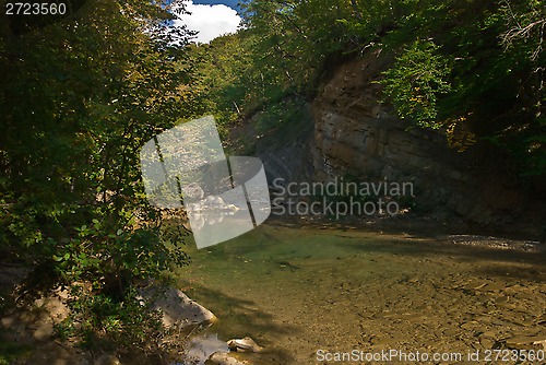 Image of river Auzun-Uzeni