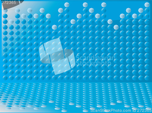 Image of blue bubble graph