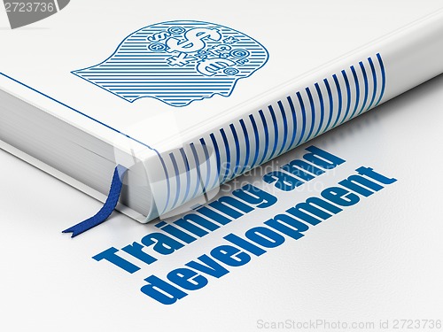 Image of Book Head With Finance Symbol, Training and Development