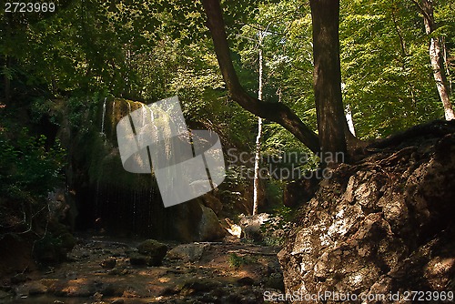 Image of Silver waterfall