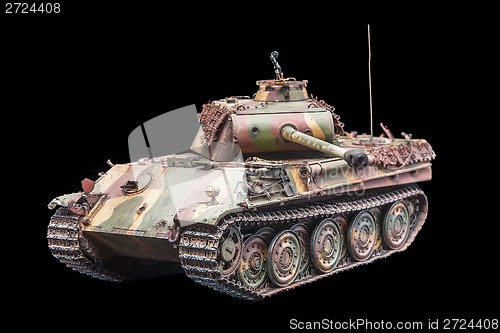 Image of German heavy tank of WWII. model