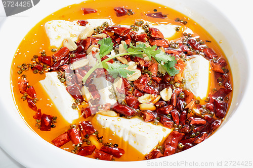 Image of Chinese Food: Boiled Tofu with pepper