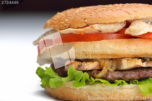 Image of hamburger