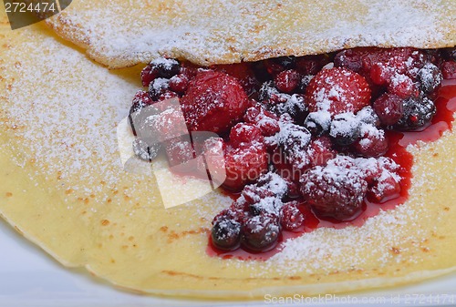 Image of fruit pancake