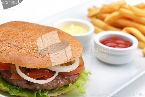 Image of hamburger