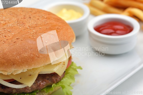Image of hamburger