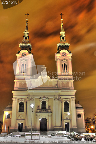 Image of church from Ostrava, Czech republic (HDR)