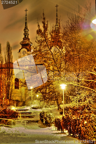 Image of church from Ostrava, Czech republic (HDR)