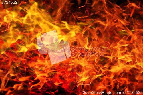 Image of abstract fire background
