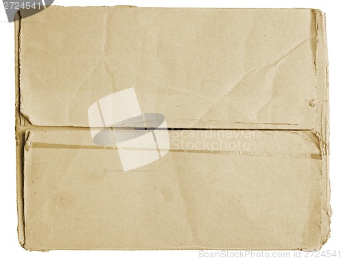 Image of Closed cardboard box