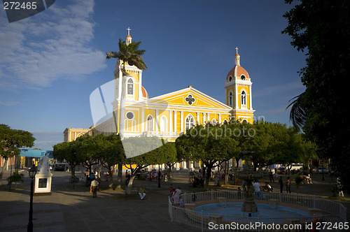 Image of church granada nicaragua