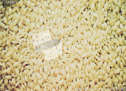 Image of Retro look Rice picture