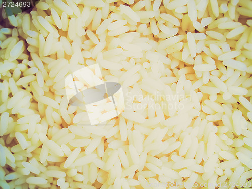 Image of Retro look Rice picture