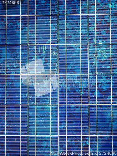 Image of Retro look Solar cell panel