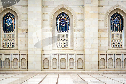 Image of Windows Grand Sultan Qaboos Mosque