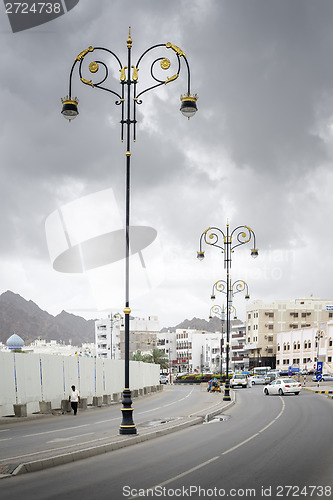 Image of Streetlights in Muscat