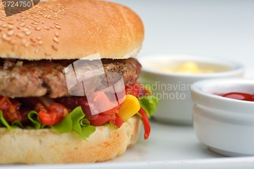 Image of hamburger