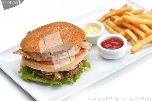 Image of hamburger