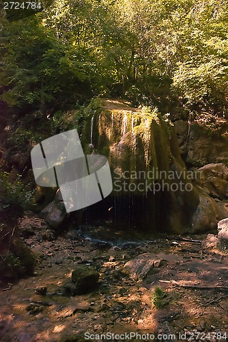 Image of Silver waterfall