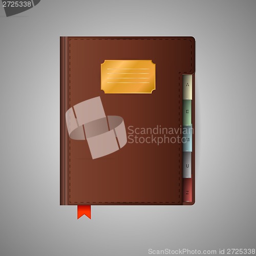 Image of Illustration of notebook