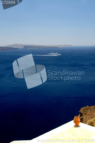 Image of greek island scene