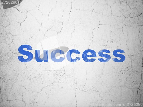 Image of Finance concept: Success on wall background