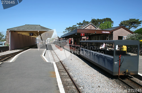 Image of narrow gauge railway station