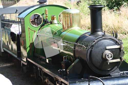 Image of narrow gauge steam train