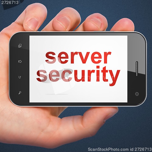 Image of Server Security on smartphone
