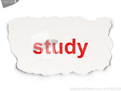 Image of Education concept: Study on Paper background
