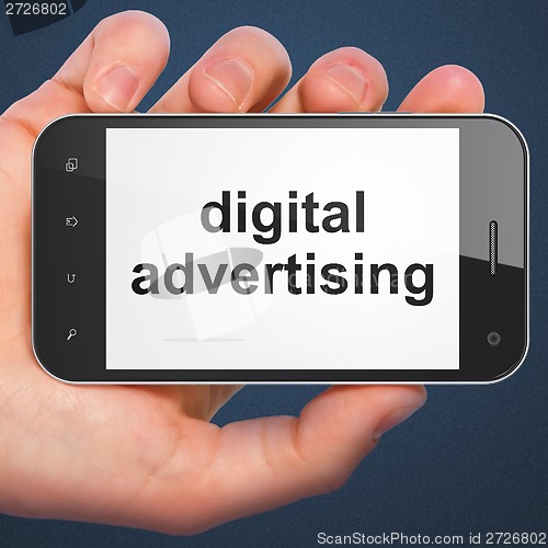 Image of Digital Advertising on smartphone