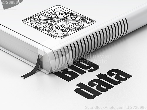 Image of book Numbers, Big Data on white background