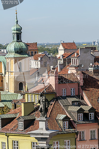 Image of Warsaw Old Town.