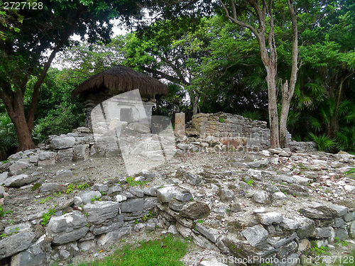 Image of maya hut