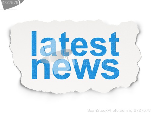 Image of News conceptnon Paper background