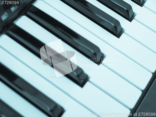 Image of Music keyboard keys