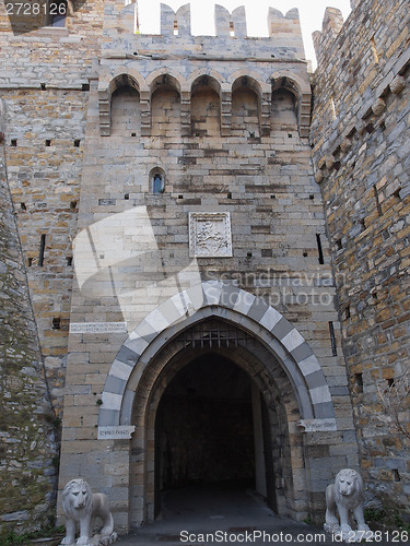 Image of Albertis Castle in Genoa Italy