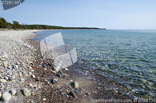 Image of Clear water at coastline