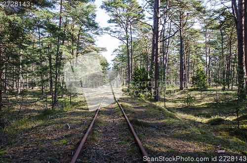 Image of Old railroad tracks