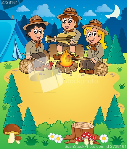 Image of Children scouts theme image 3