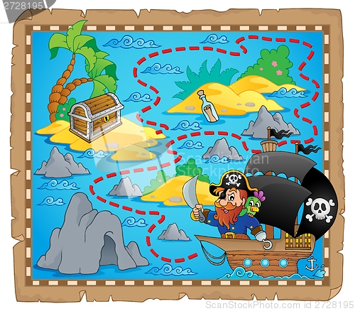 Image of Pirate map theme image 3