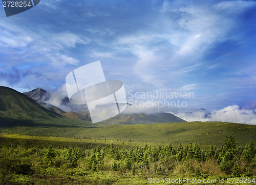 Image of Mountains In Alaska 