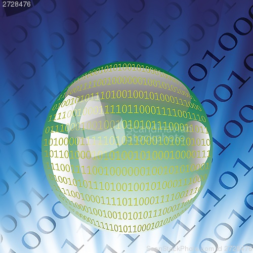 Image of digital ball