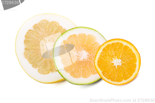 Image of Pomelo, sweetie and orange