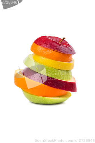 Image of Mix of sliced fruit