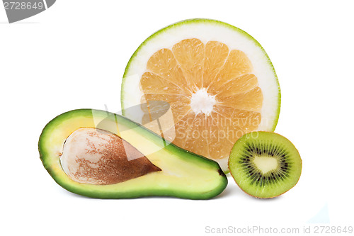 Image of Avocado, sweetie and kiwi