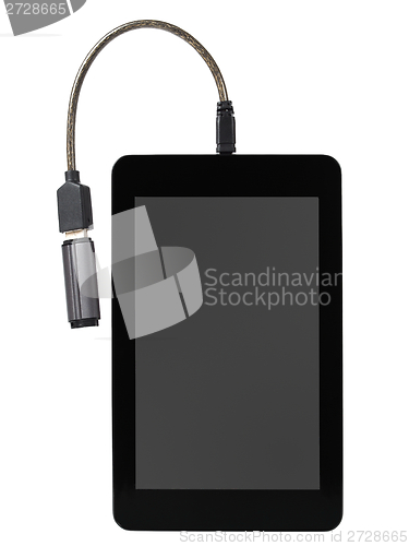 Image of Tablet with pen drive