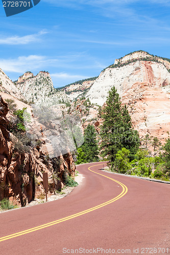 Image of Road in Zion