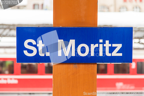 Image of St. Moritz Train Station