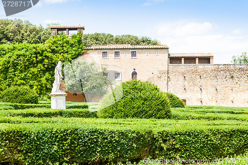 Image of Italian garden